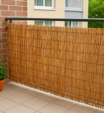 Poner brezo, cañizo o malla en terraza. ¿Que dice la ley?